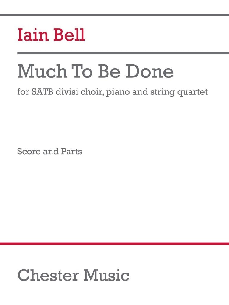 Much to be Done